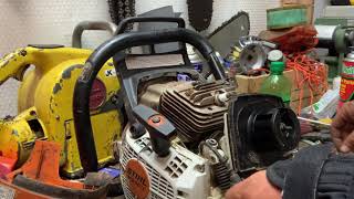 Repairing a Stihl MS661C