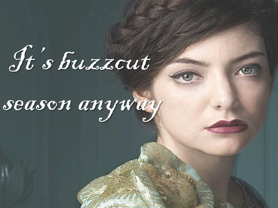 Lorde - Buzzcut Season (Lyrics) - YouTube