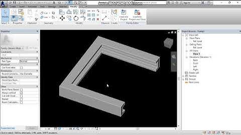 Sweep Commands in REVIT | REVIT | BIM BASICS