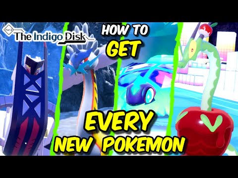 How to Get EVERY NEW POKEMON in The Indigo Disk DLC 