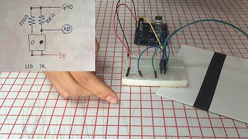 Arduino: Sensing black and white with a CNY70
