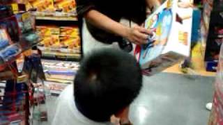 Nuea & Woody- Toy story in ToysRus Hk