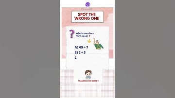 “Spot the mistake! Fun math puzzle for all ages” #shorts