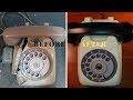 1970 Vintage Rotary Dial Telephone RESTORATION