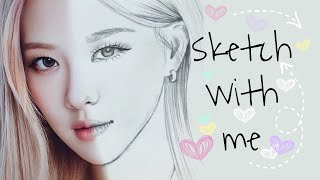 How to Draw from Reference - How to Make guidelines - EASY Luminous Method - Rosé