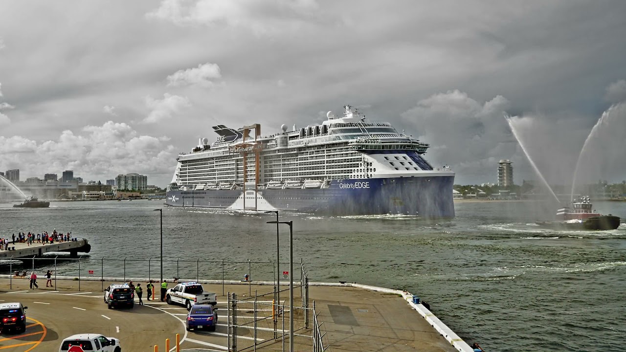 Celebrity Edge Cruise Signals Cruising Is Back At Port Everglades Fl Youtube