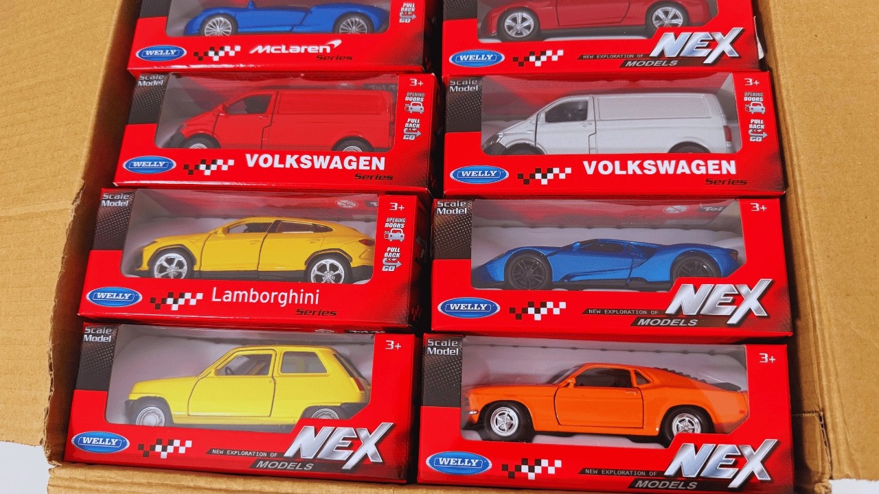 Welly NEX Diecast Collection – VW Transporter & Porsche Unboxed