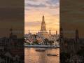 Wat Arun: Thailand’s stunning Temple of Dawn in Bangkok ✨🛕 #WatArun #TravelShorts #viralshorts