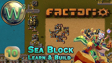 Factorio Sea Block Leren & Bouwen - Slagverwerking, Deel 1 - Laten we spelen - Aflevering 10
