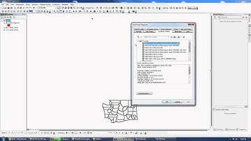 Finding the Projection of a shapefile in ArcMap