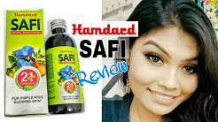 Hamdard SAFI For Pimple/Acne free Glowing Skin | Ishita Chanda