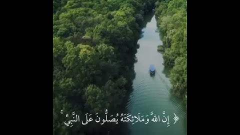 تلاوة هادئة | ان الله وملائكته يصلون على النبي