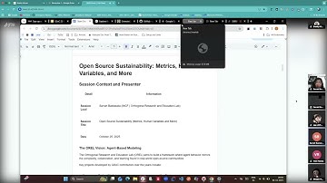 Sarrah Bastawala discusses the GSoC Mentor