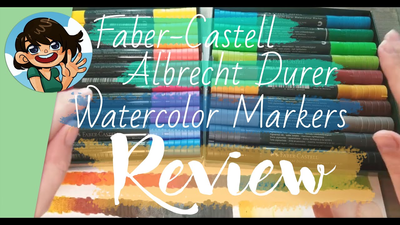 WHY You NEED to TRY Faber Castell WATERCOLOR MARKERS in Your Mixed