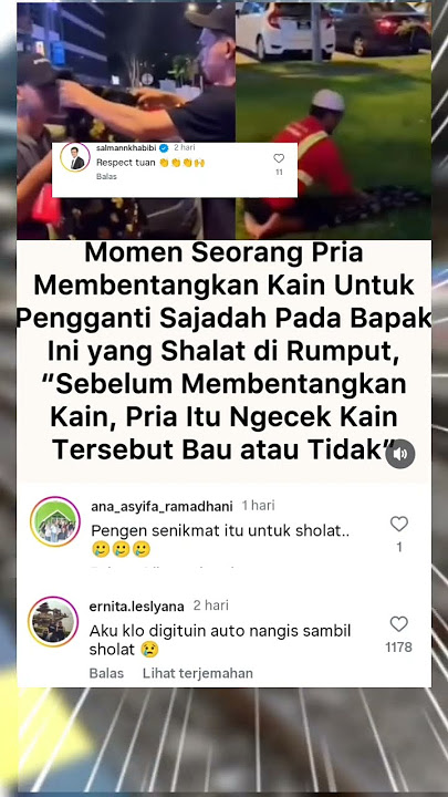 Tanpa Diminta, Ia Hadir Membawa Kenyamanan untuk Sang Hamba Allah #trendingshorts #beritaterkini