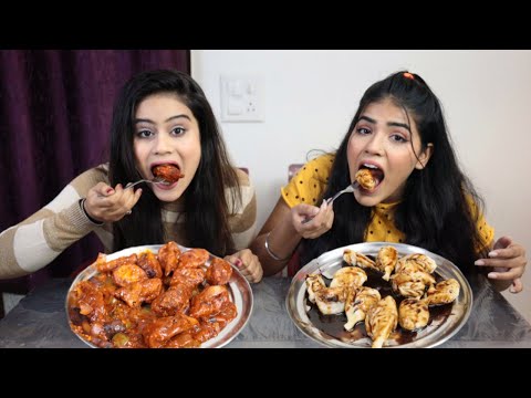 Chilli Momos and Chocolate Momos Eating Challenge | Momos Challenge | Food Challenge