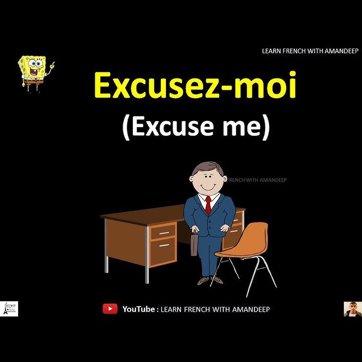 How To Say " Excuse Me " In FrenchShorts YouTube