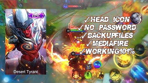Khufra Epic Skin Script - No Password with Skill Effects,Frame Lobby | Mobile Legends Tutorials