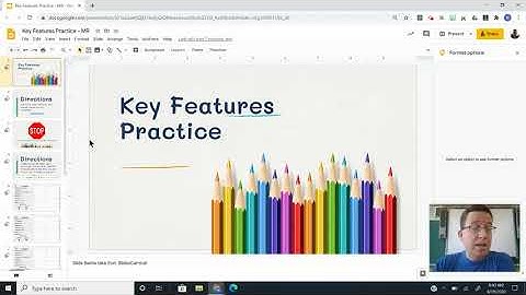 Locking Objects on Google Slides