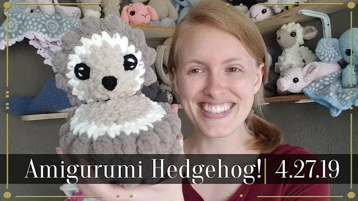 Adorable Baby Hedgehog Amigurumi!