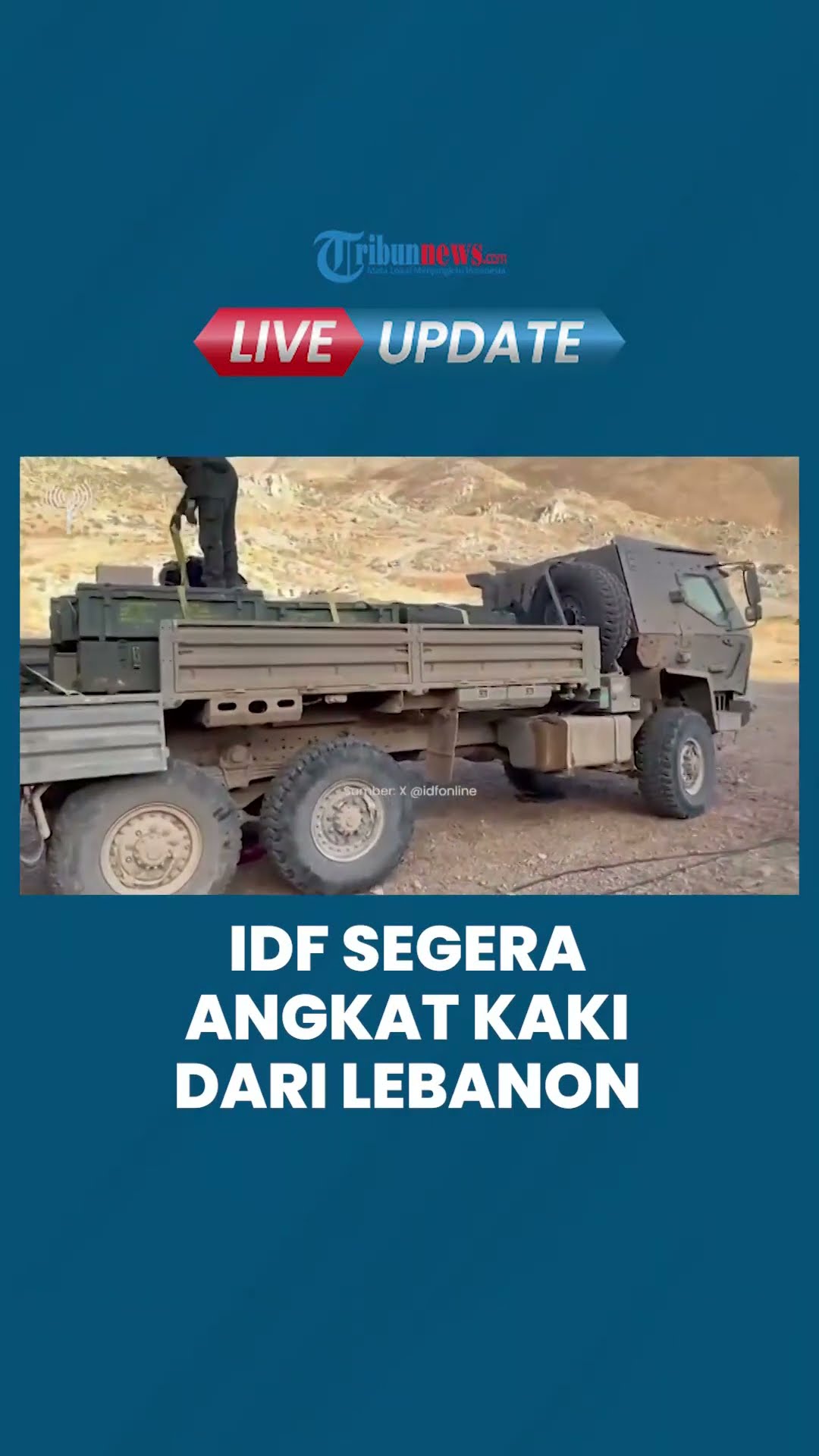 Israel bakal Angkat Kaki dari Lebanon, IDF Mulai Sibuk Berburu Senjata Hizbullah di Gunung Dov