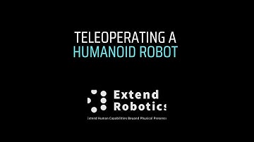 Teleoperating a Humanoid Robot Video
