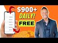 Get Paid $900+ Daily FOR FREE! *Proof* (Make Money Online 2022)