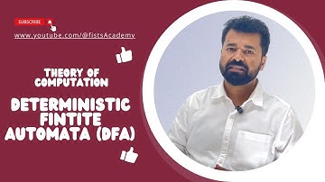 Lec 6 | DFA - Deterministic Finite Automata | DFA | Finite Automata | TOC | TAFL |@fistsAcademy