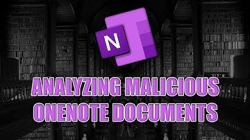 Malicious OneNote Documents - Malware Analysis
