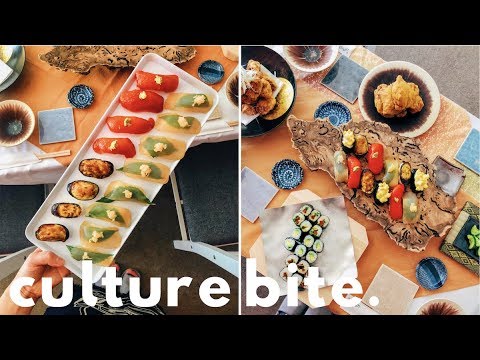 Vegan Sushi ∙Japanese Home Cooking Pt. 1∙ Culture Bite 🇯🇵