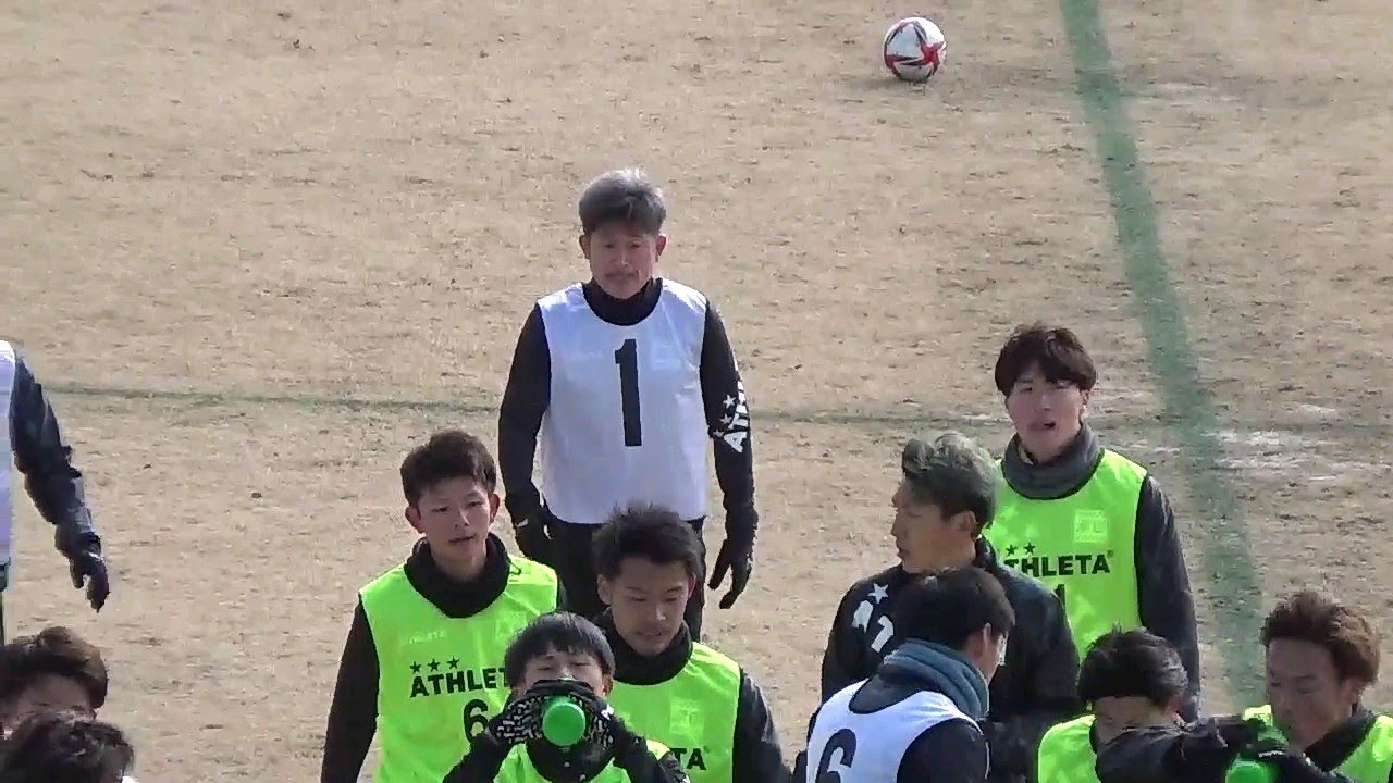 三浦知良選手【キングカズ】鈴鹿ポイントゲッターズ カズ選手が起点と