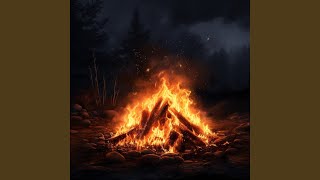 Fire's Serene Melodic Flame