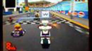 My White Rob On Mario Kart Ds