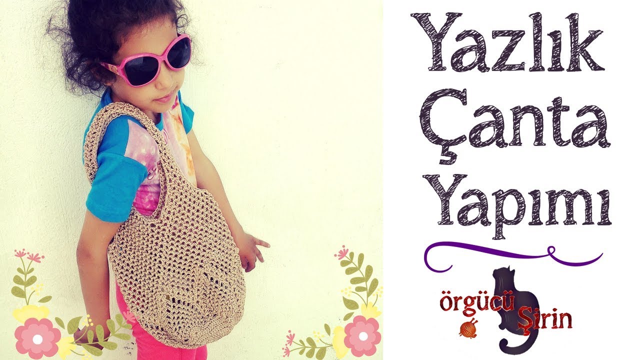 Yazlık Hasır Çanta Yapılışı Türkçe Anlatımlı Videolu Yazlık Hasır Çanta Yapılışı Türkçe Anlatımlı Videolu
