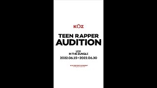 KOZ TEEN RAPPER AUDITION : U18 in the Zungle  #KOZ #10대래퍼 #ZICO