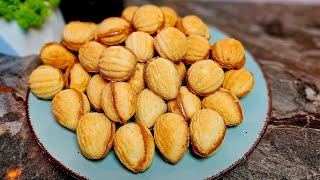3 simple ways!!NUTS WITHOUT NUTS IN THE OVEN+PERFECT CRISPY dough for nuts with condensed milk