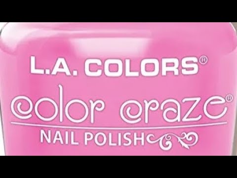 L.A. Colors Diamond Crush Nail Polish Constellation