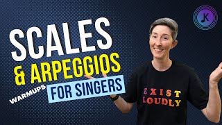 Scales and Arpeggios For Singers | Vocal Warmup | Sing Scales | Sing Arpeggios