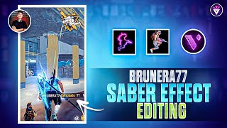 Brunera77 Saber Effect Editing😱 Revealed | Viral Editing Tutorial - Vijay Gfx screenshot 4