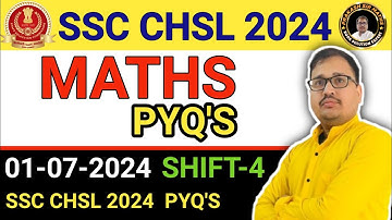 SSC CHSL 1JULY SHIFT 4 | SSC CHSL 2024 SOLUTION PRAKASH SIR