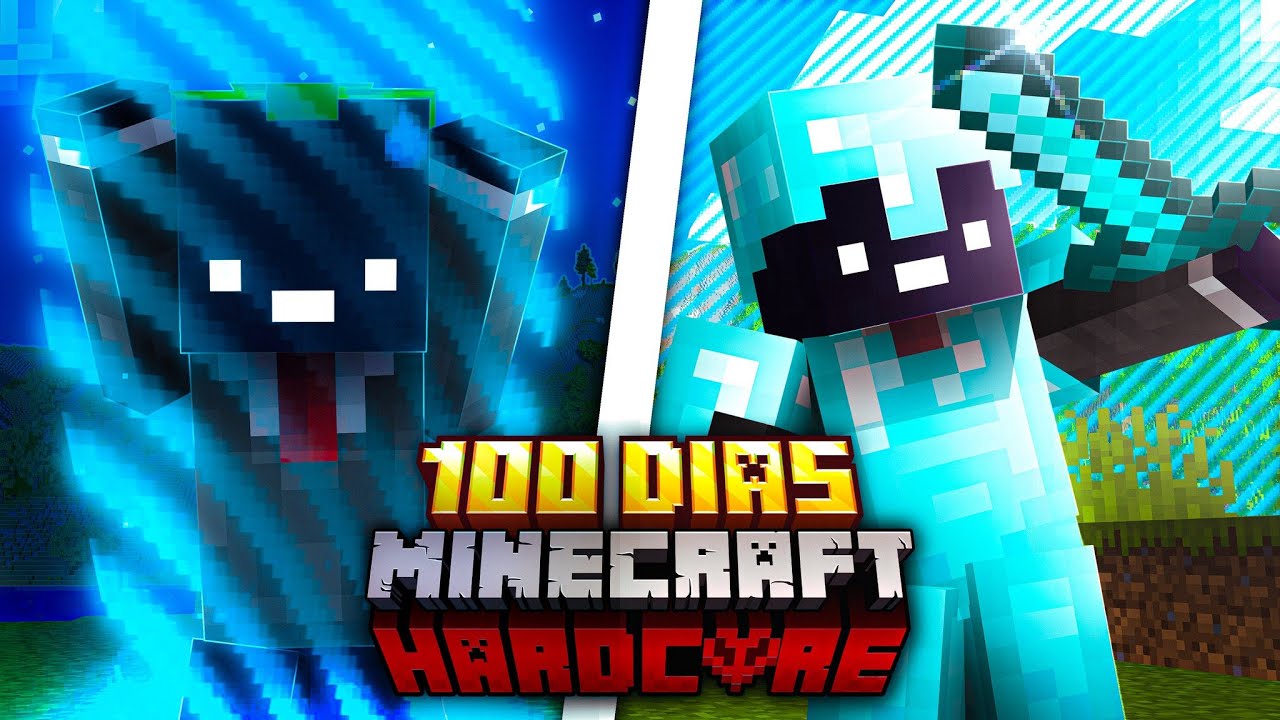 Sobreviví 100 Días con CHUNKS BLOQUEADOS