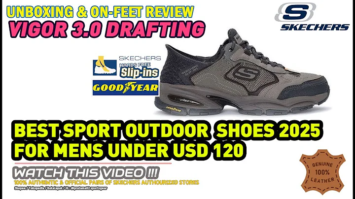 Unboxing & review on feet SKECHERS SLIP-INS VIGOR 3.0 DRAFTING GOODYEAR SPORT SNEAKERS OUTDOOR SHOES