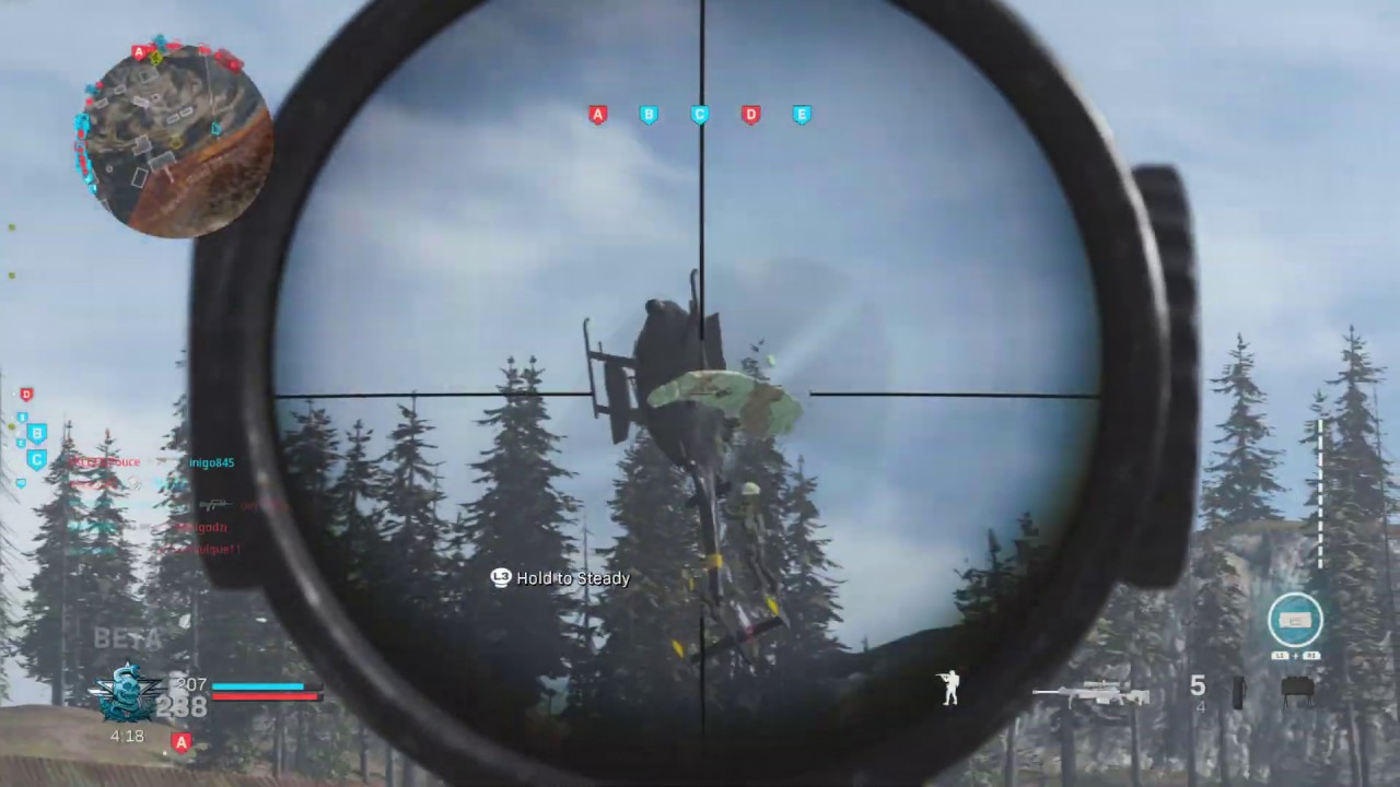 MW Beta My first NUKE Ground wars Sniper