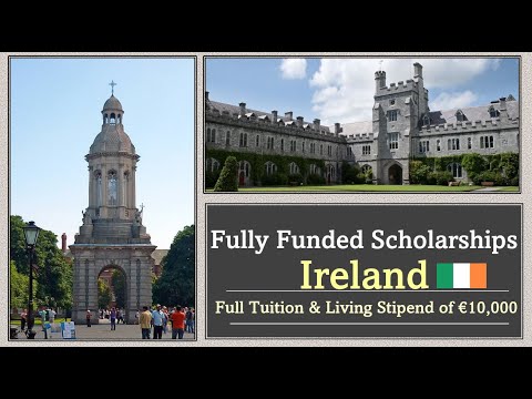 Fully Funded Scholarship in Ireland I €10,000 Stipend I GOI - IES