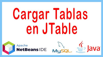 🌐 Programación en Java con NetBeans MySQL 🔴 Cargar tablas en JTable