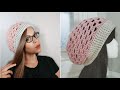 Crochet Granny Stitch Hat | Easy Slouchy Beanie
