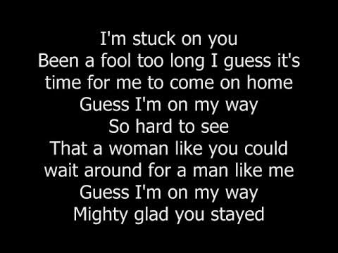 Lionel Richie - Stuck On You (Lyrics) 