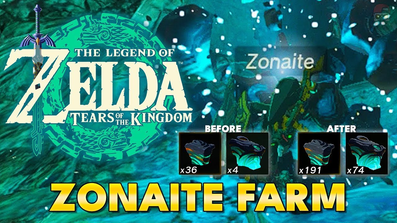 Mine Zonite Ores FAST | Zelda TotK Best Highlights, Builds & Funny