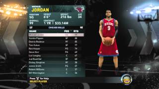 NBA 2k12: Unlock Jordan Create A Lengend
