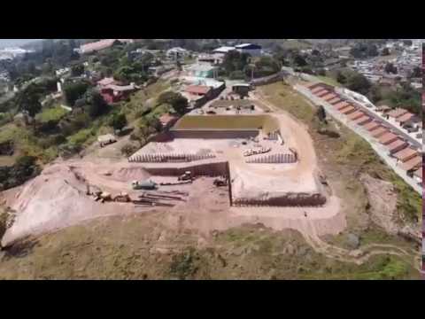 Obras Mirante Cajamar imagens aérea